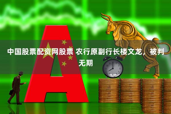 中国股票配资网股票 农行原副行长楼文龙，被判无期